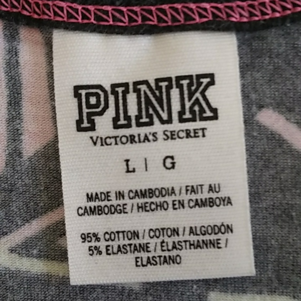 Stretchy cotton spandex geometric print dress from Victorias Secret PINK, GUC - Picture 5 of 6